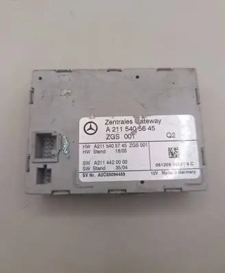Mercedes-Benz E W211 Gateway control module A2115405645 A2114420000 A2115405745