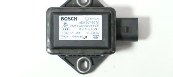 Audi A6 S6 C5 4B ESP acceleration yaw rate sensor 8E0907637A