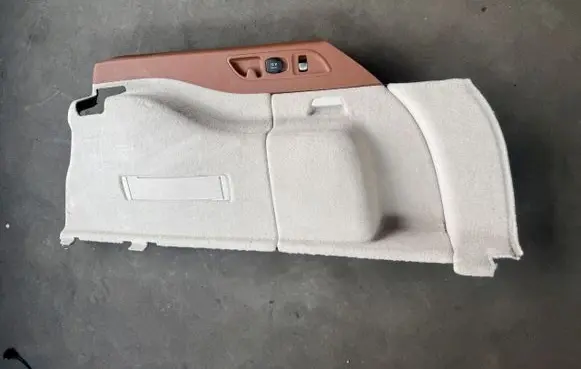 Front door card panel trim