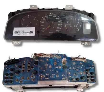Mazda 626 Speedometer (instrument cluster) PLH90B