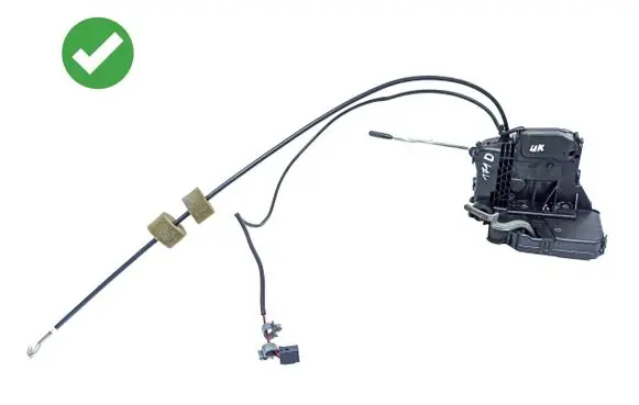 Mercedes-Benz SLK R171 Front door lock 1717202235 004134112640 0020449243