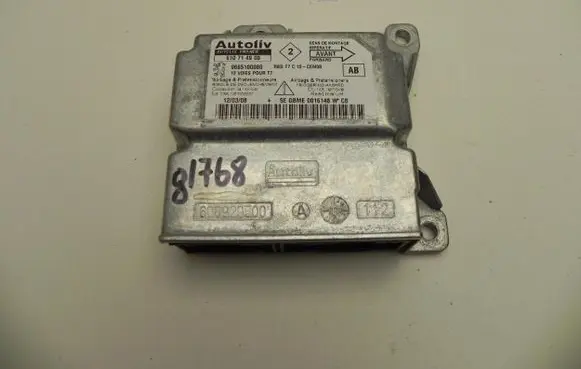 Peugeot 308 Airbag control unit/module 9665100080 G1768