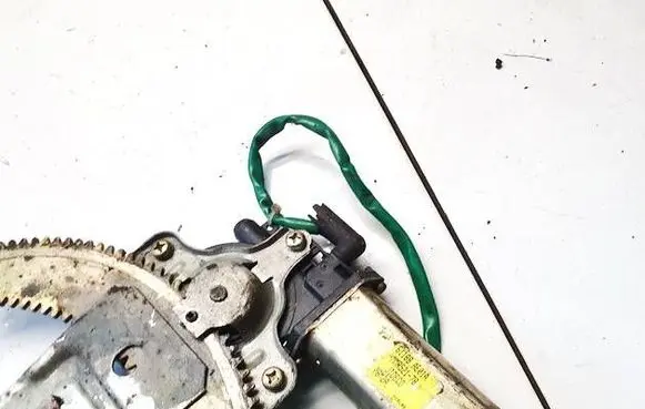 Front door window regulator motor