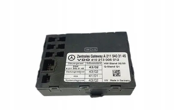 Mercedes-Benz E W211 Gateway control module A2115403145