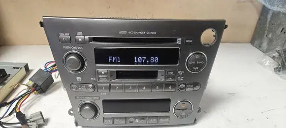 Subaru Outback Radio/CD/DVD/GPS head unit 86201AG440 Y37110271 T7800080Q