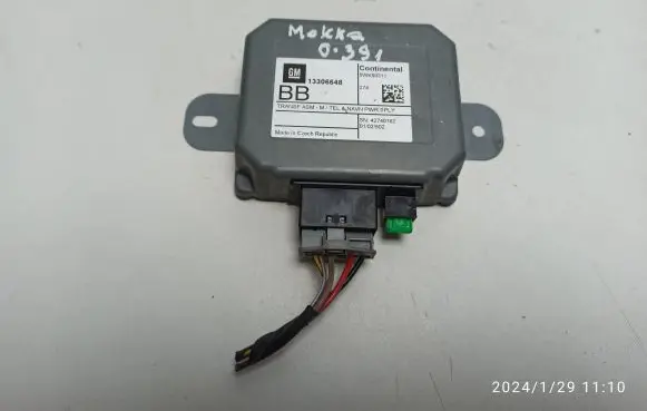 Opel Mokka GPS navigation control unit/module 13306648
