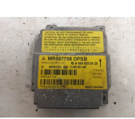 Smart ForFour I Airbag control unit/module MR587758 0285001687 A4548200426