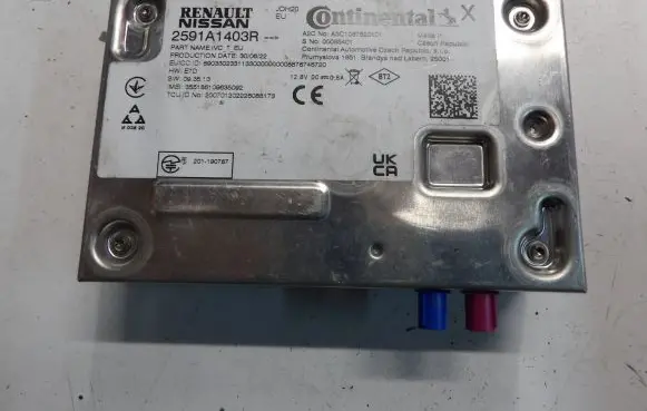 Renault Twingo III Other control units/modules 2591A1403R