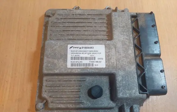 Fiat Idea Engine control unit/module ECU 51854483 MJD6F3.M3 HW03T