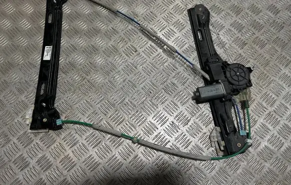 Fiat 500E Front door window regulator with motor 52138083