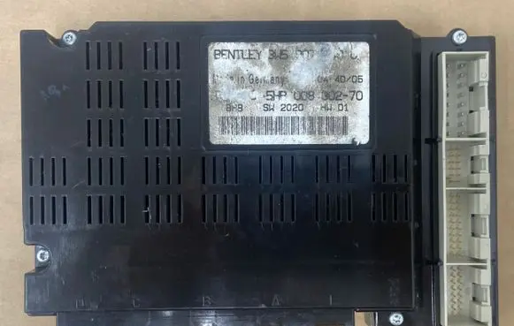 Bentley Continental Air conditioner control unit module 3W5907040C 5HB00830270
