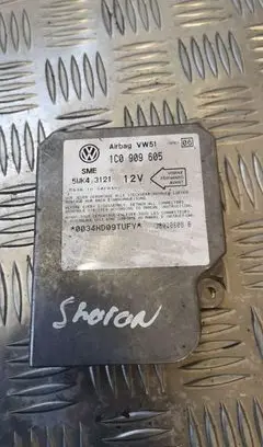 Volkswagen Sharan Airbag control unit/module 1c0909605