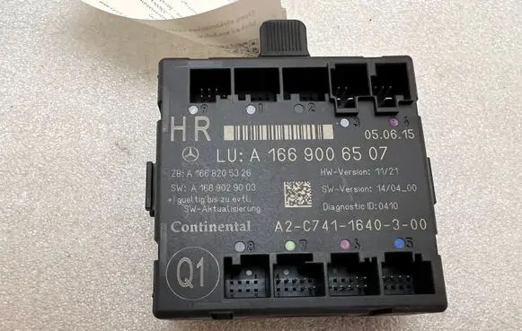 Mercedes-Benz GL X166 Door control unit/module A1669006507