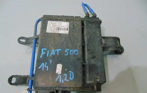 Fiat 500E Active carbon filter fuel vapour canister 