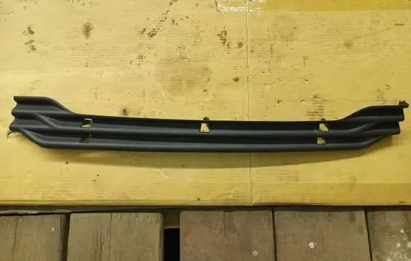 Citroen C4 I Front bumper splitter molding 9682872077