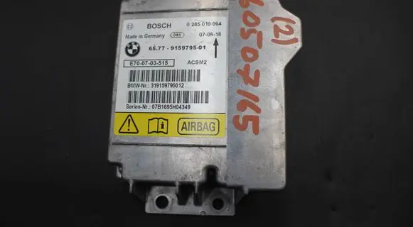 BMW X5 E70 Airbag control unit/module 9159795 0285010094