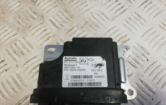 Renault Megane IV Airbag deployment crash/impact sensor 985108011R 634412300A 631475100A
