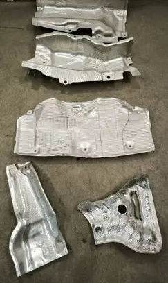Lexus RX V Exhaust heat shield 