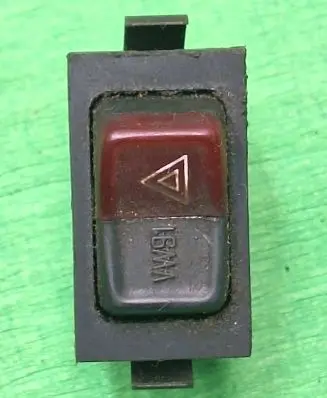Volkswagen Golf I Hazard light switch 161953235A