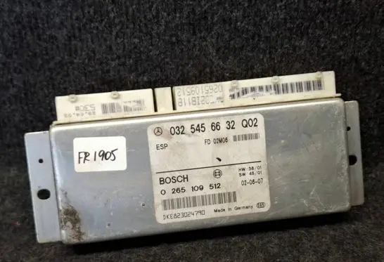 Mercedes-Benz E W211 ESP (stability system) control unit 0325456632 0265109512