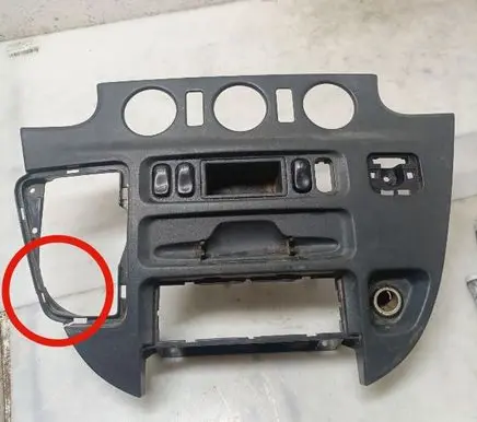 Mercedes-Benz Sprinter W901 W902 W903 W904 Climate control/heater control trim A9016893208 A9016801807