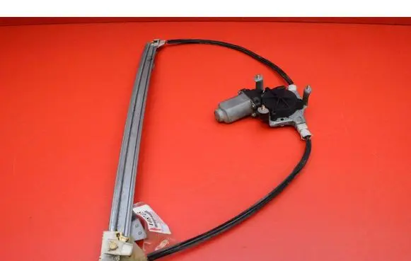 Renault Scenic I Front door window regulator with motor 400733T2