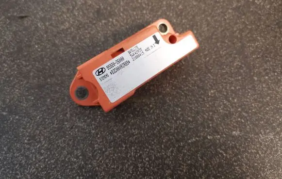 Airbag deployment crash/impact sensor