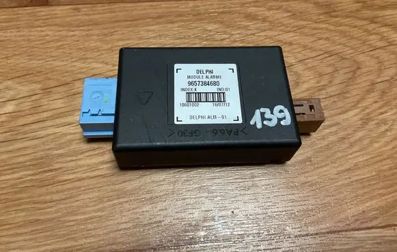 Peugeot Expert Alarm control unit/module 9657384680 160712 10601002