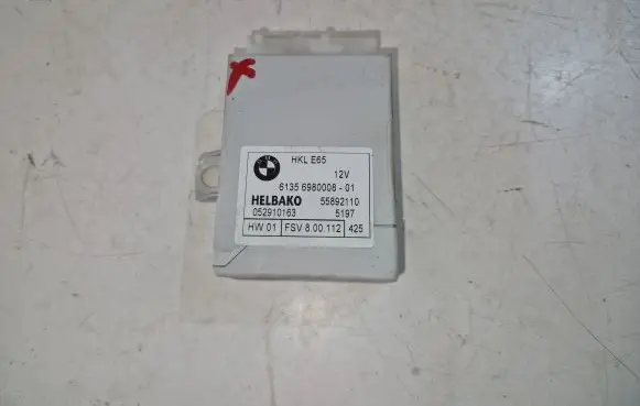 BMW 7 E65 E66 Tailgate/trunk control unit/module 6980008