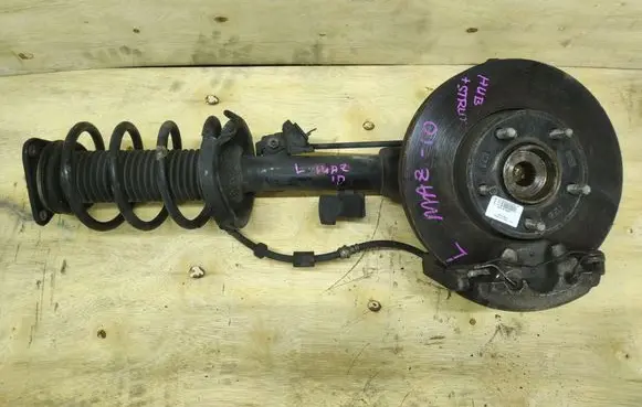 Mazda 5 Front wheel hub spindle knuckle