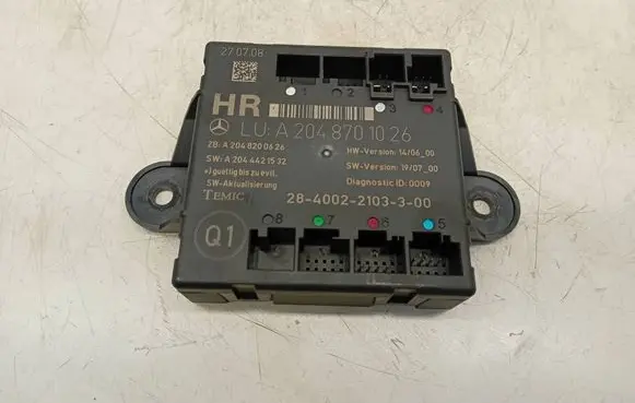 Mercedes-Benz C W204 Door control unit/module A2048200626 A2044421532 A2048701026
