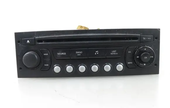 Peugeot 307 Radio/CD/DVD/GPS head unit 
