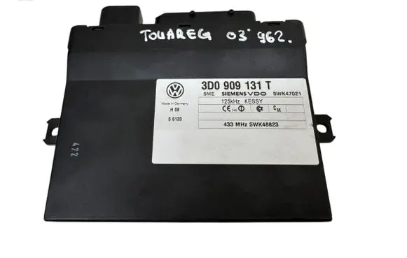 Volkswagen Touareg I Keyless (KESSY) go control unit/module 3D0909131T 5WK48823 5WK47021