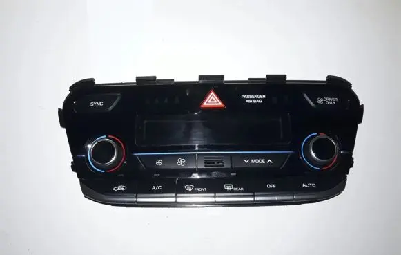 Hyundai Ioniq Air conditioner control unit module 97250G2750MBI