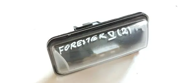 Subaru Forester SK Number plate light A047588 30905 24893