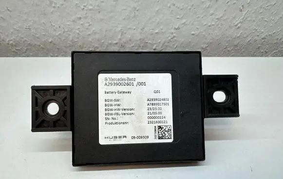 Mercedes-Benz EQC Gateway control module A2939002601 A2939024802 000000224