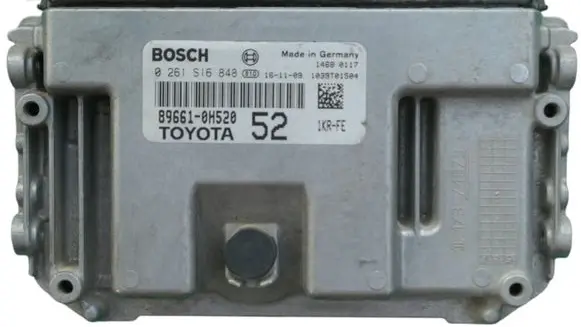 Citroen C1 Engine control unit/module ECU BOSCH 896610H520 0261S16848