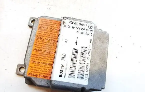 Mercedes-Benz CLK A208 C208 Airbag control unit/module 0285001165 0018200826