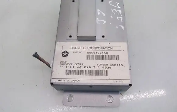 Jeep Grand Cherokee (WK) GPS navigation control unit/module 05064024AB