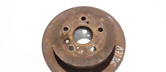 Toyota Avensis Verso Rear brake disc neventiliuojamas