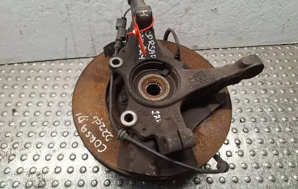 Opel Corsa D Front wheel hub spindle knuckle S25056224 55703153