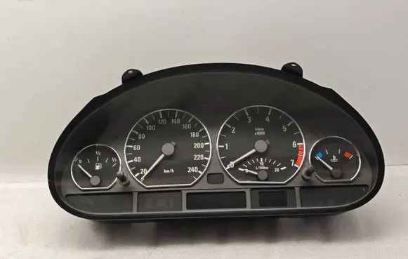 BMW 3 E46 Speedometer (instrument cluster) 6911287 008261 0263606342