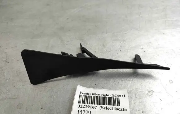 Fender end trim