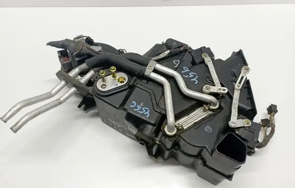 Interior heater climate box assembly