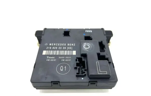 Mercedes-Benz CLS C219 Door control unit/module 2198203326