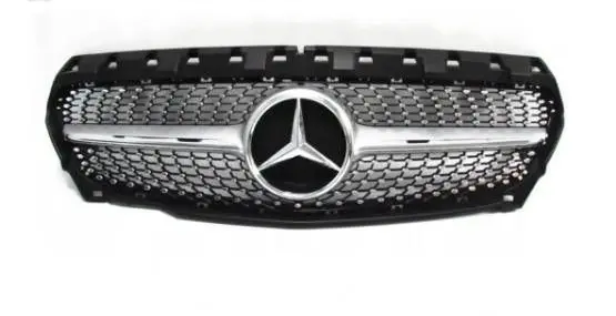 Front bumper upper radiator grill