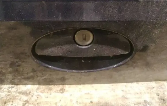 Mercedes-Benz A W168 Tailgate exterior lock 