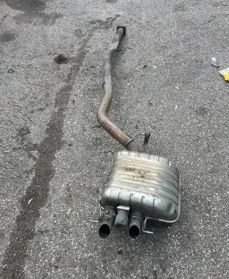 BMW 7 E65 E66 Muffler/silencer 2058655005 7796619