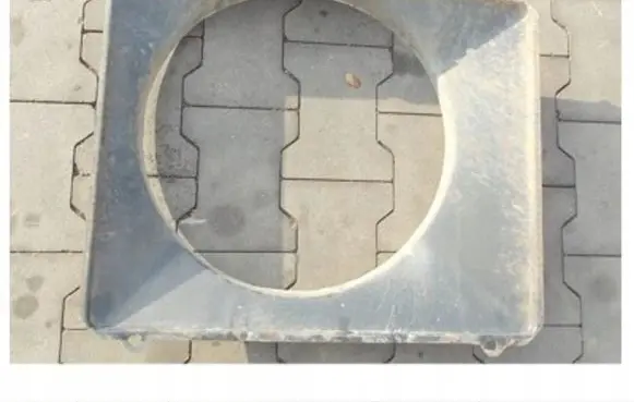SsangYong Korando Radiator cooling fan shroud