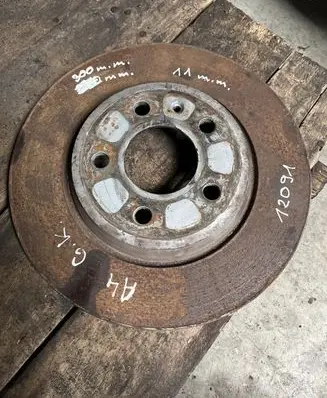 Audi A4 S4 B8 8K Rear brake disc 80A615601
